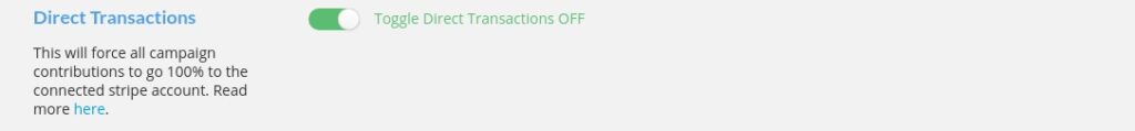Introducing Direct Transactions